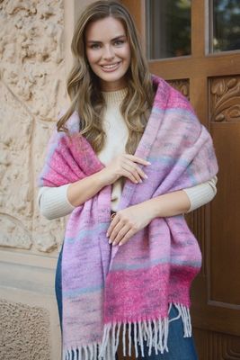 Oversized Fringe Scarf