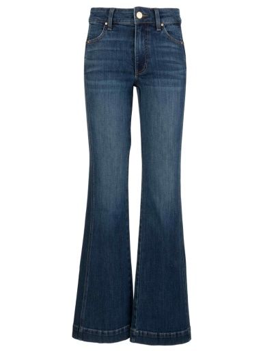 NATALIE HIGH RISE BOOTCUT SIDE INSET-WIDE HEM, Size: 0