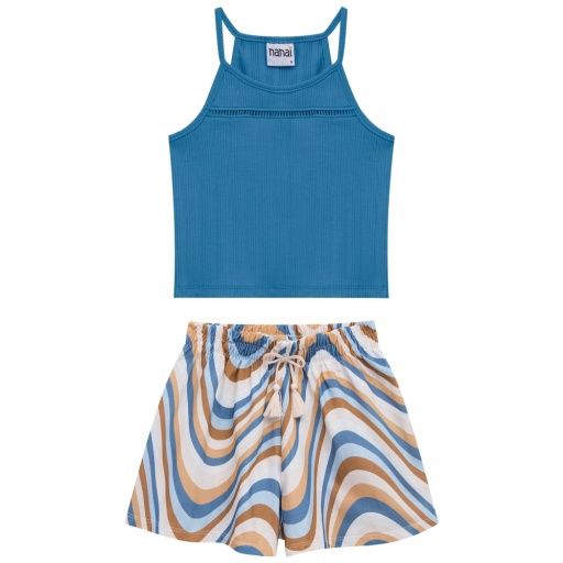 Blue Swirl Set, Size: 4