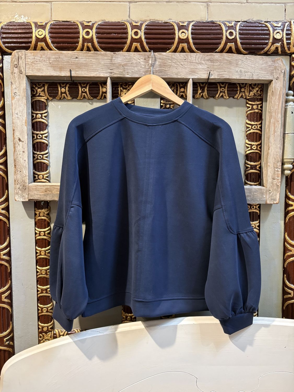 Navy Modal Top
