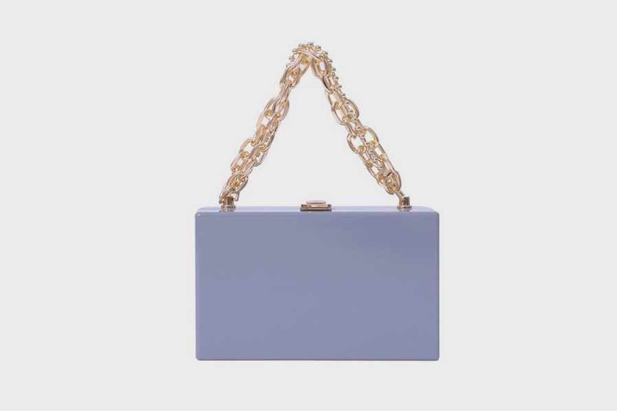 Box Clutch with Layered Chains
