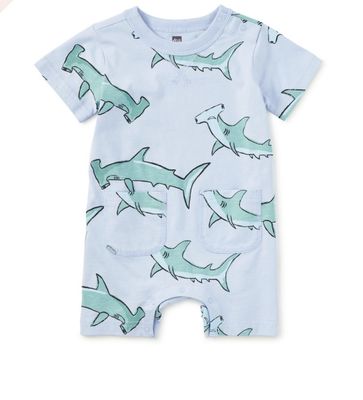 DOUBLE POCKET BABY ROMPER