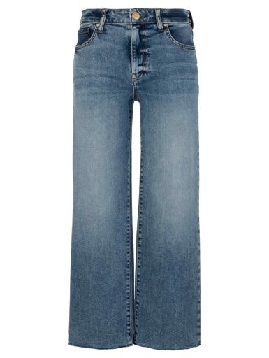 CHARLOTTE HIGH RISE WIDE LEG  WITH RAW HEM, Size: 00