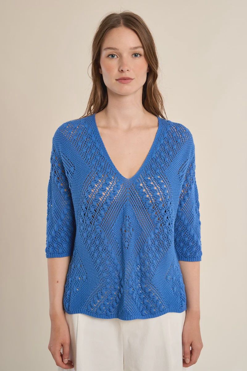 Knitted Summer Sweater