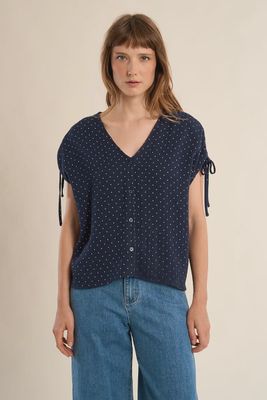 Polka Dot Blouse