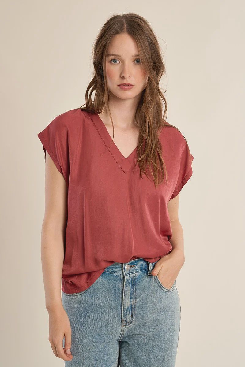 Terracotta Blouse