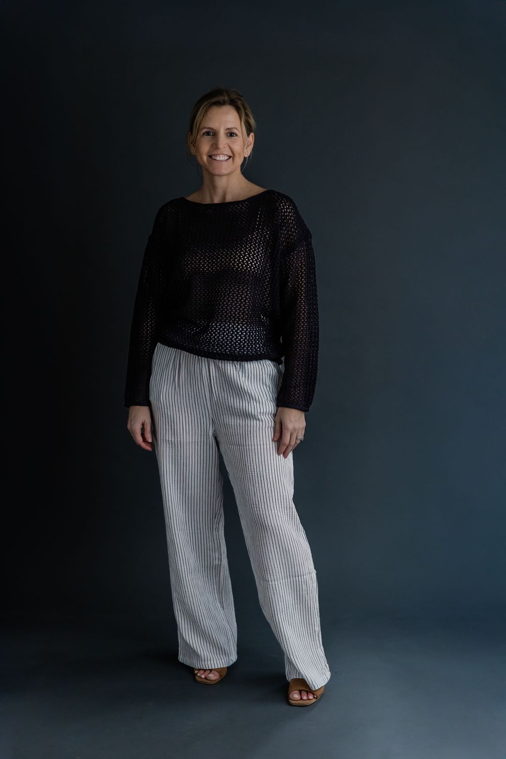 Roll Hem Summer Sweater