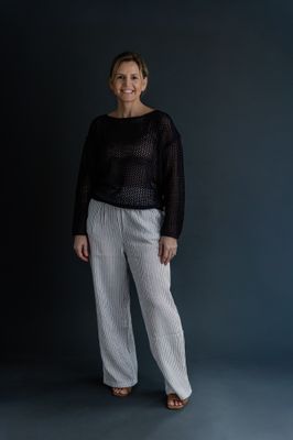 Roll Hem Summer Sweater