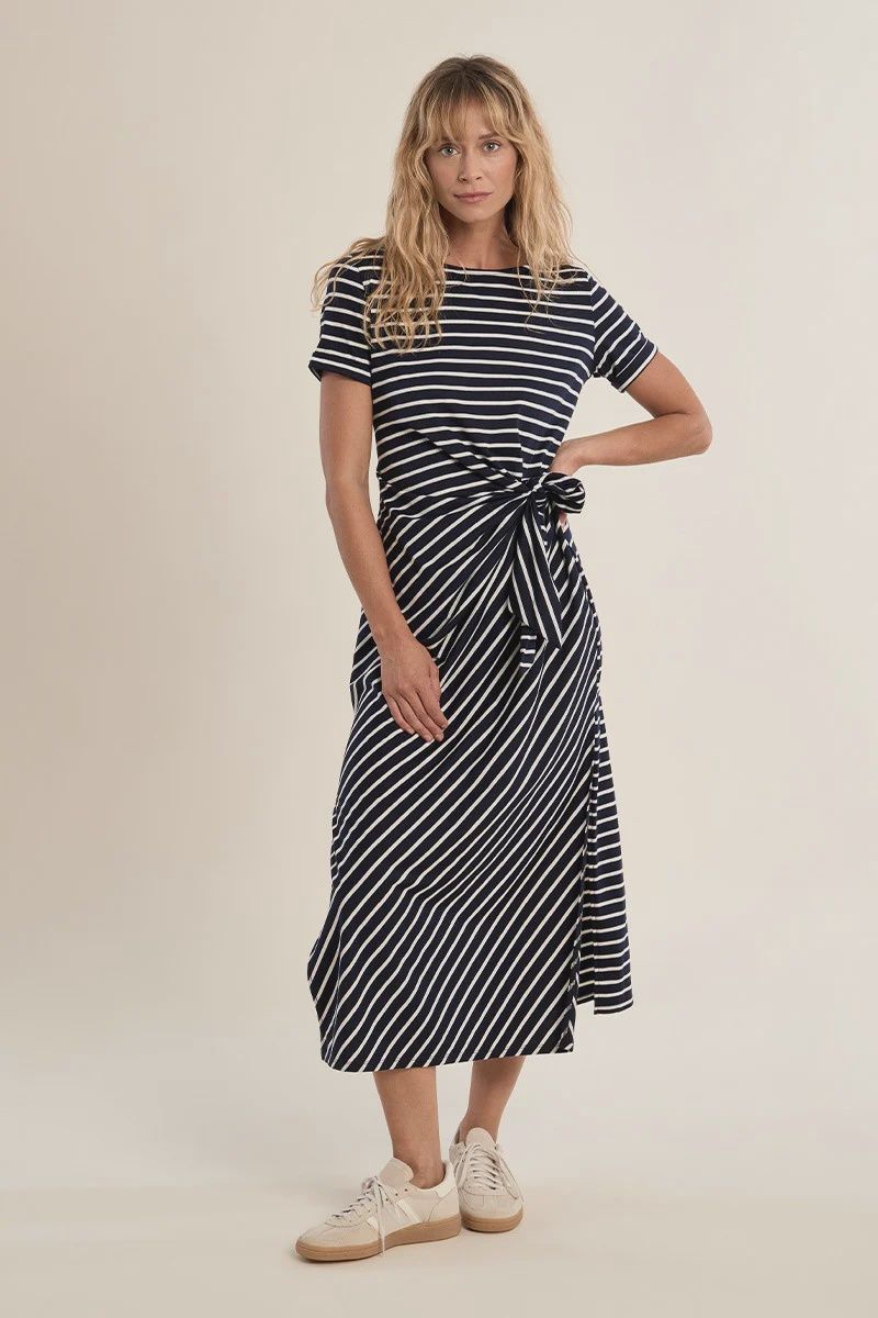 Tie Stripe Dress
