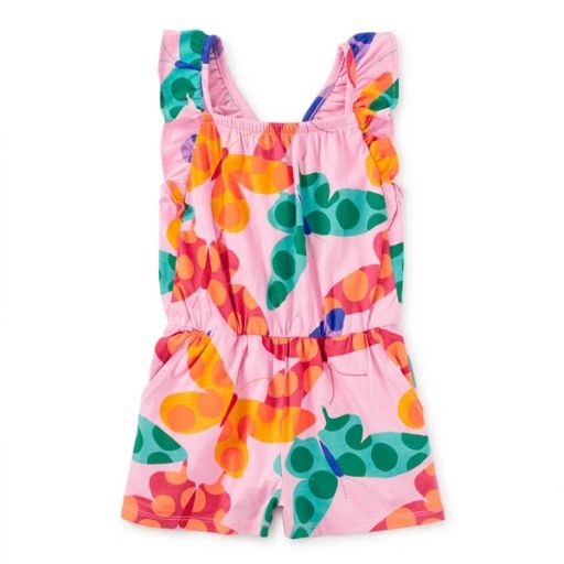 RUFFLE STRAP ROMPER, Size: 2