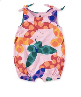 TIE SHOULDER BABY ROMPER