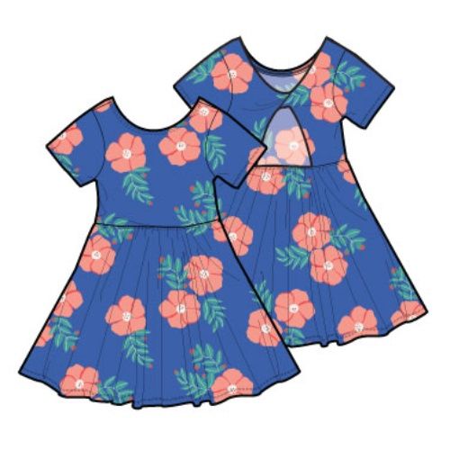 TWIST BACK BALLET DRESS, Size: 2