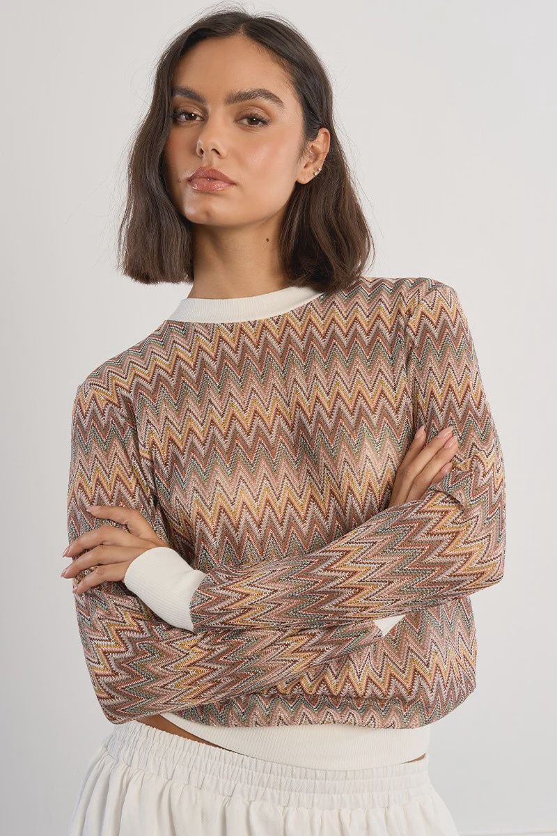 Chevron Summer Sweater