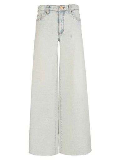 BLAKE HIGH RISE FAB AB  SUPER WIDE LEG-RAW HEM, Size: 00