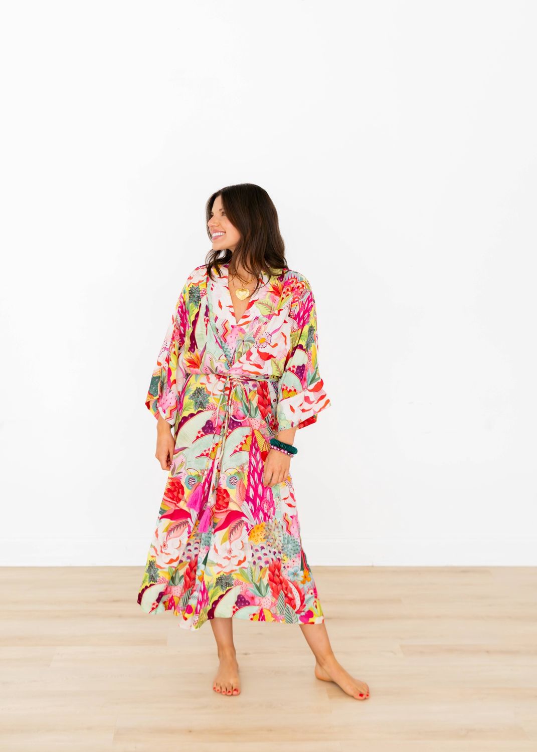 Jaipur Wrap-Tie Dress