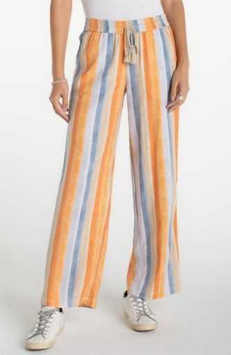 Pull on drawstring wb wide leg, Size: XS