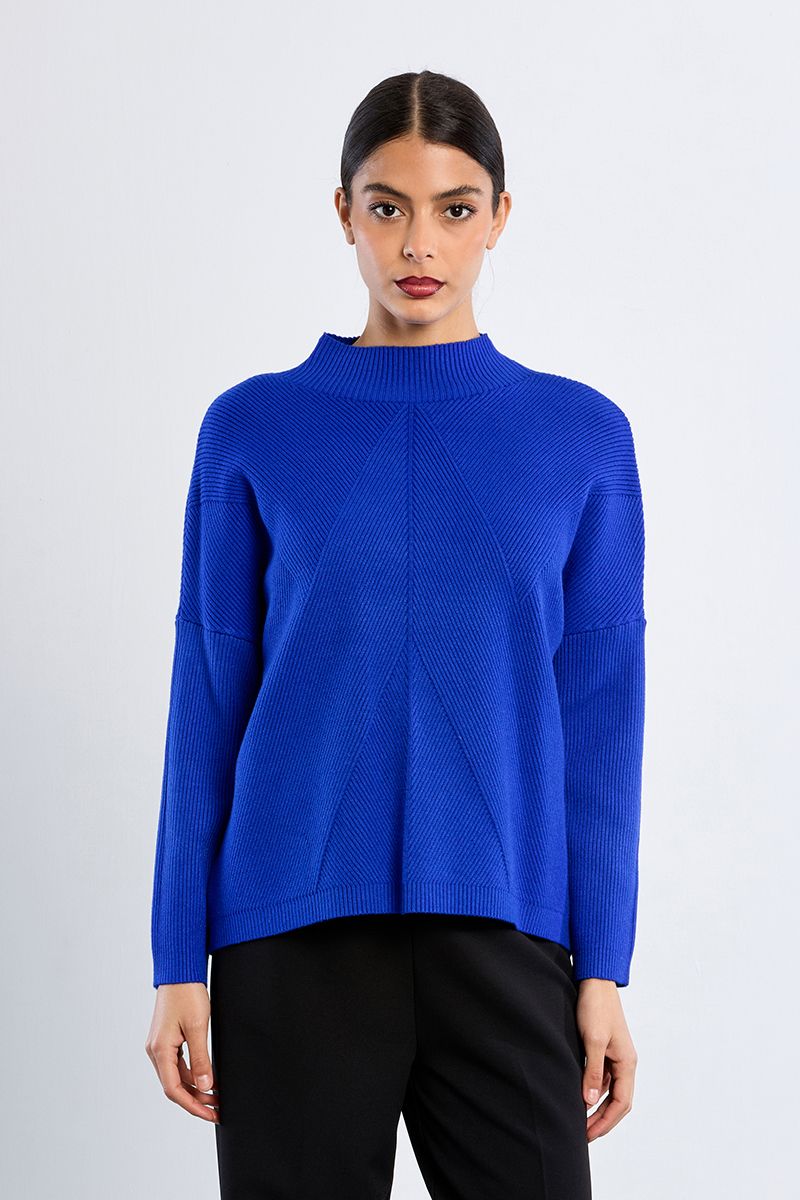 Angle Knit Sweater