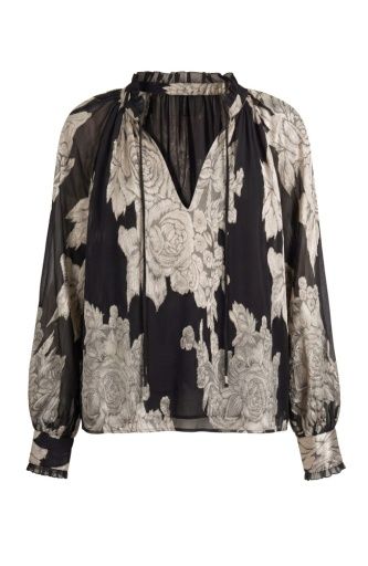 Gold Rose Blouse, Size: XS