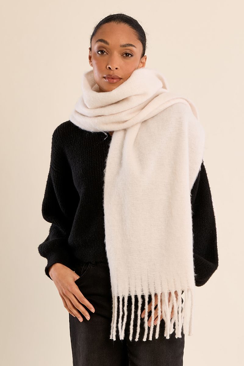 Off White Scarf