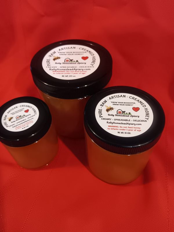 Raw Creamed Honey