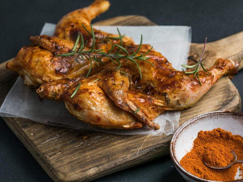 Split Roasting Chicken Split Roasting Chicken