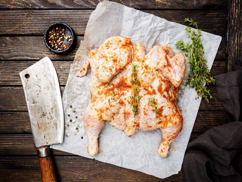 Split Roasting Chicken