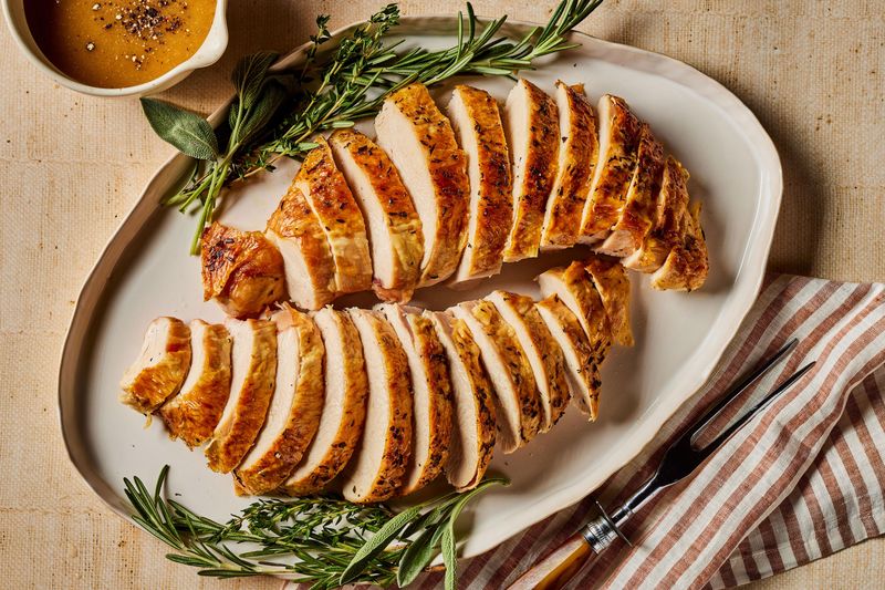 Turkey Breasts (bone in, skin on) Turkey Breasts (bone in, skin on)