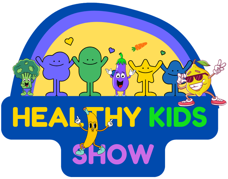 "Healthy Kid's Show" T-Shirt - BLUE