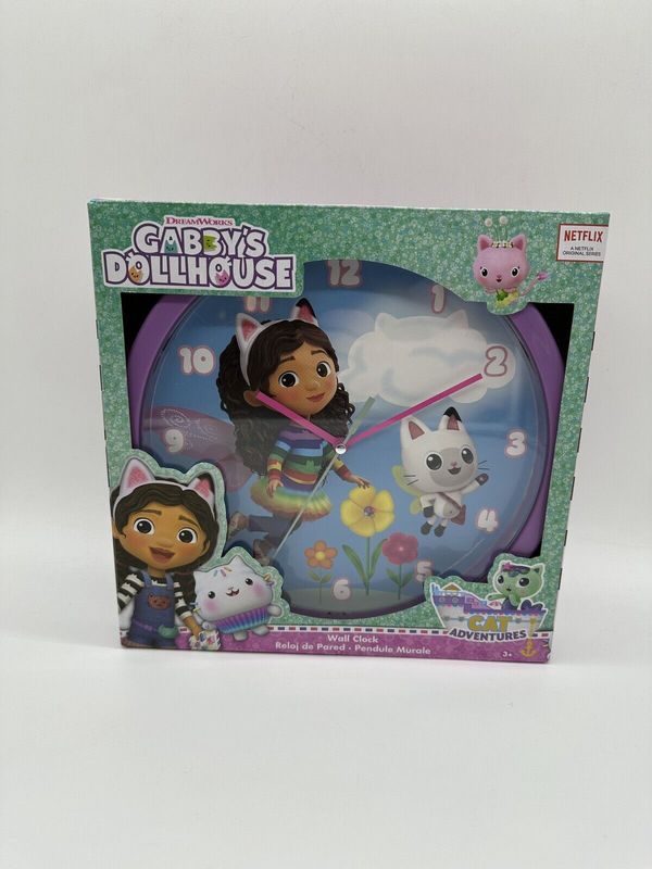 Gabby´s Dollhouse Wanduhr Uhr 25cm Durchmesser