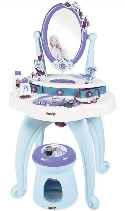 Disney Frozen Die Eiskönigin Frisiersalon Frisier und Schminktisch OVP Defekt