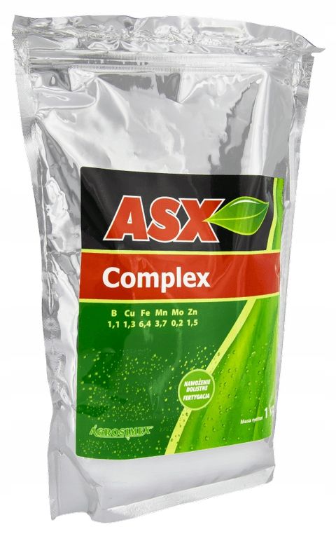 Nawóz wieloskładnikowy ASX granulat 1 kg 1 l