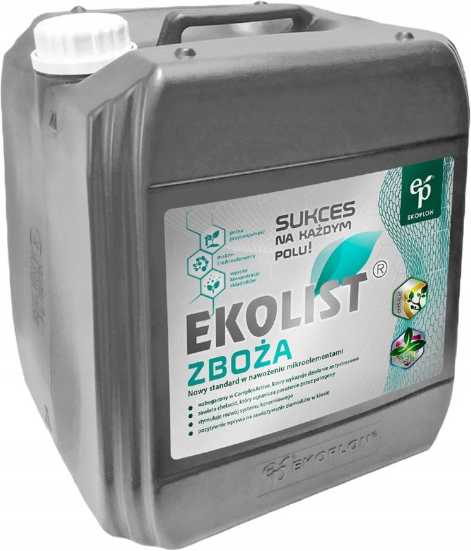 Nawóz wieloskładnikowy EKOPLON EKOLIST Zboża płyn 6,6 kg 5 l