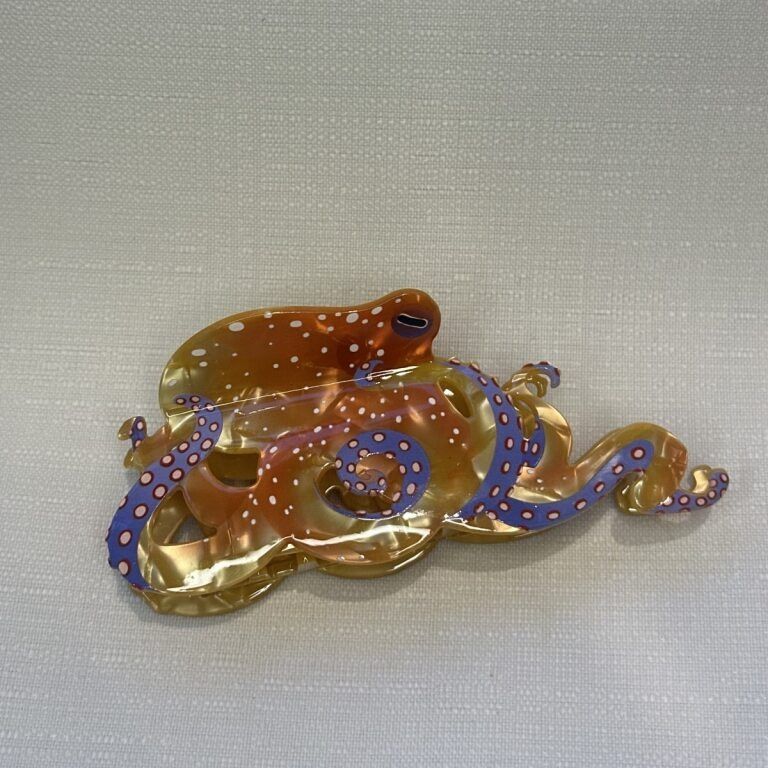 Haarclip octopus