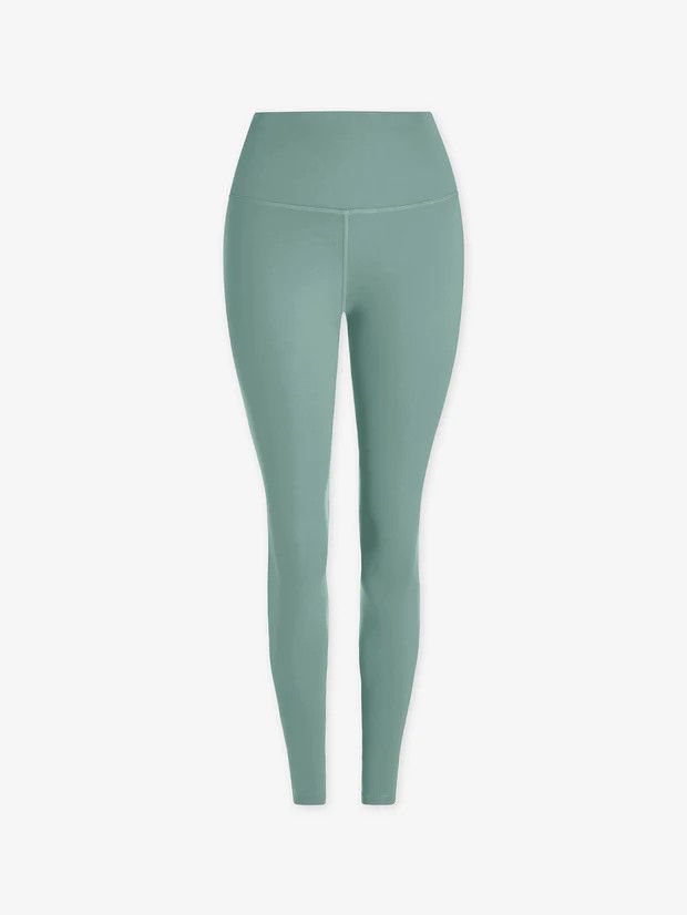 Varley Freesoft High Rise Legging 25&quot;- Mineral Green, Size: XS