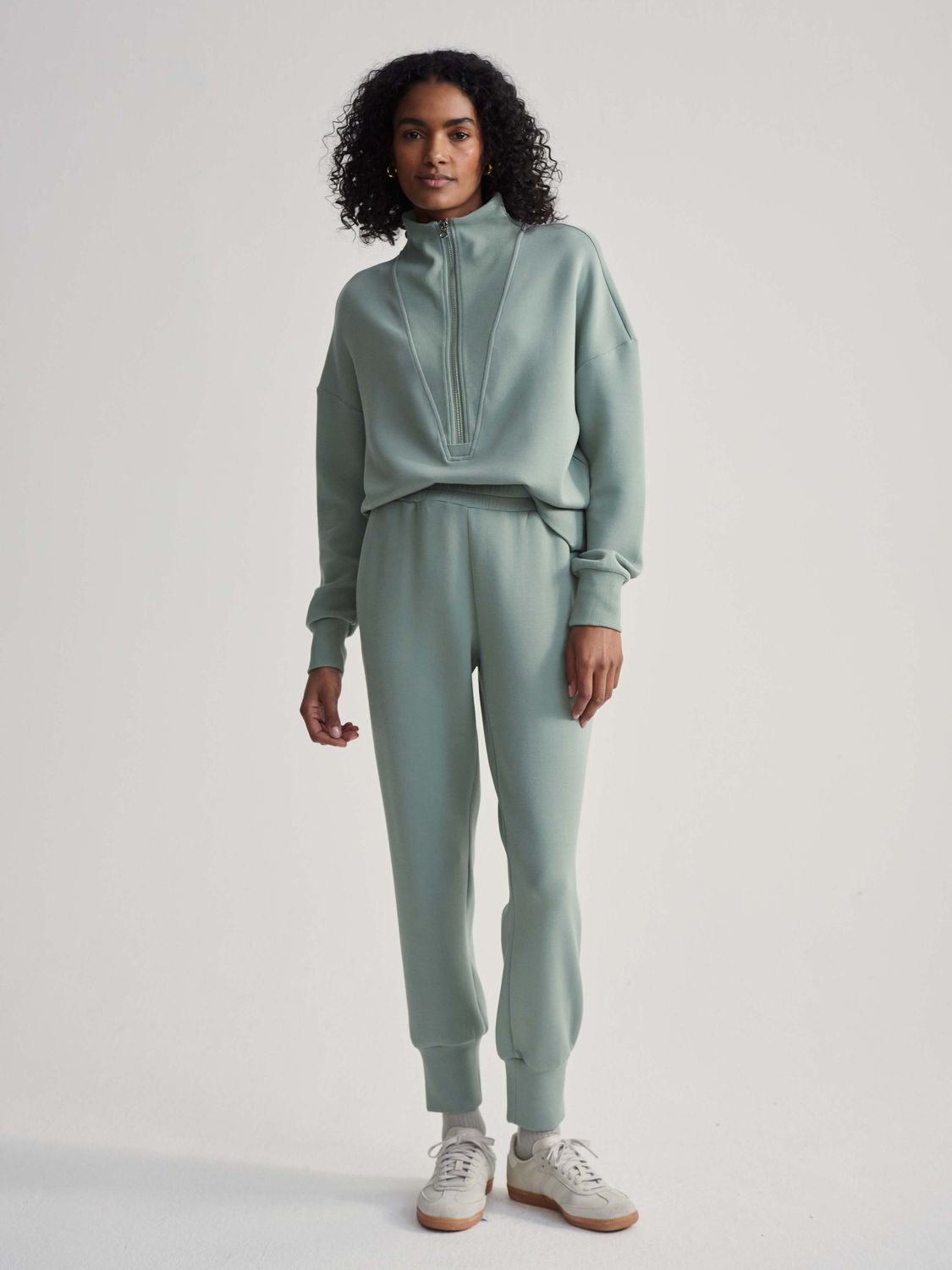 The Slim Cuff Pant 27.5- Lily Pad