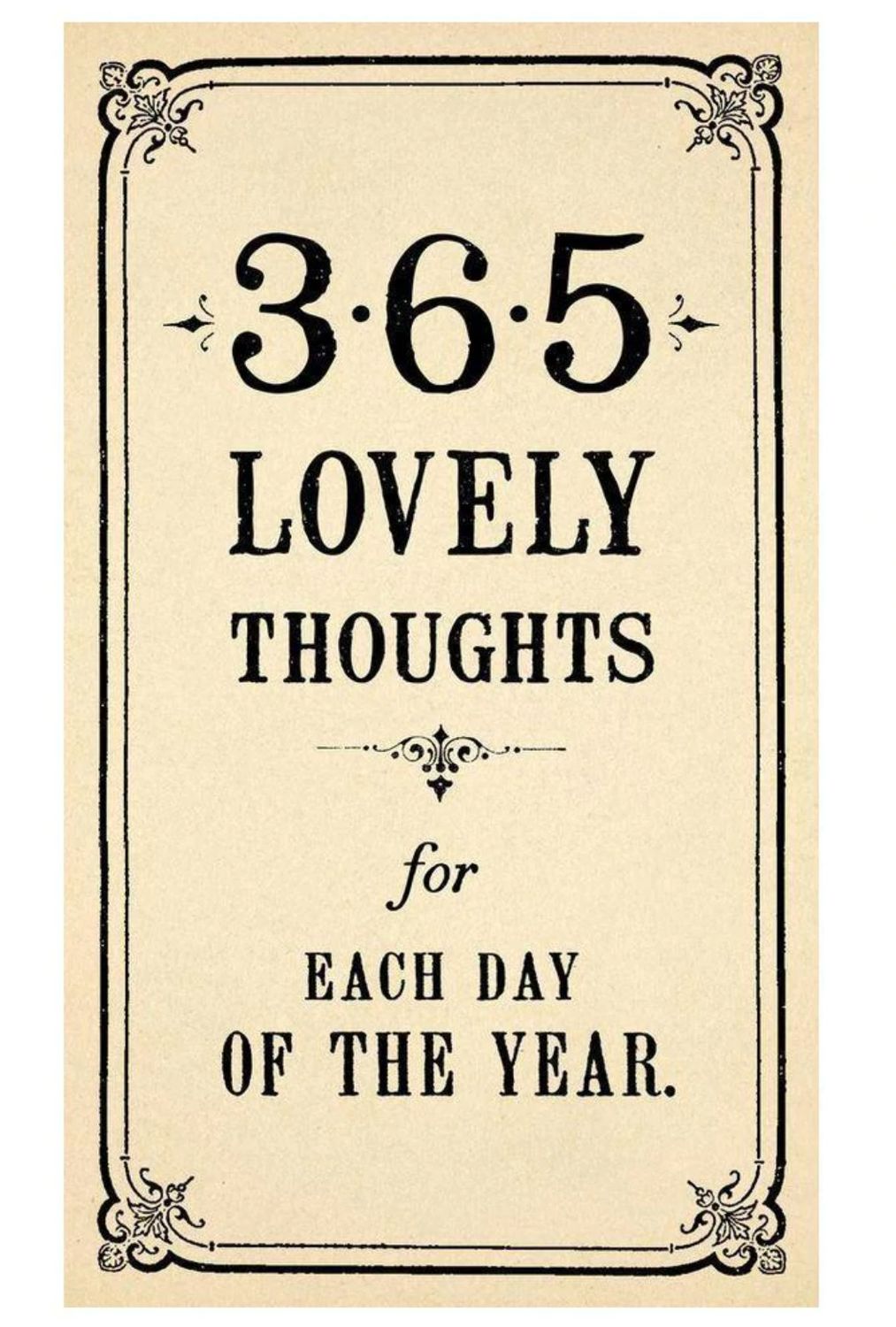 SB 365 Lovely Thoughts Notepad, 4x7
