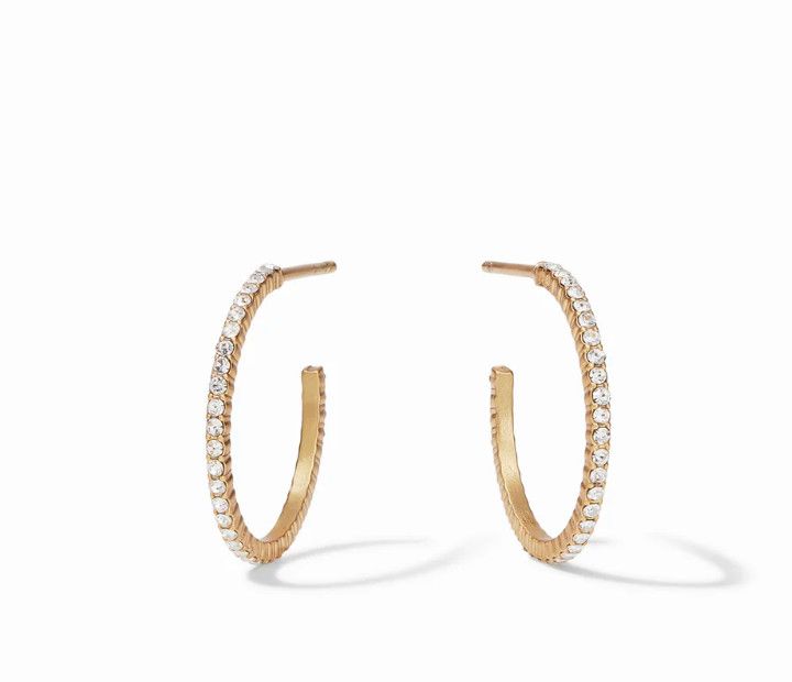 JV Windsor Hoop Cubic Zirconia- Small