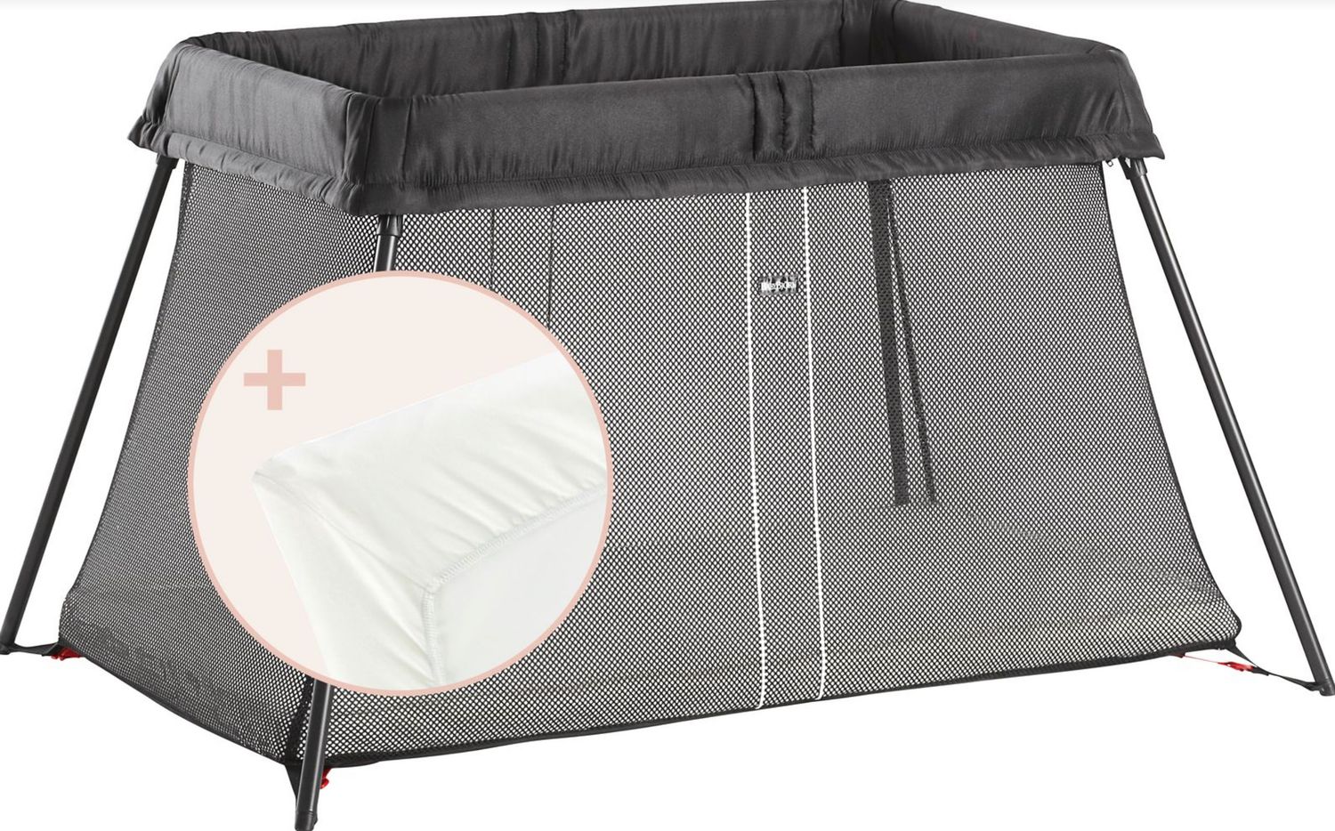 Travel Crib Light Bundle- Black