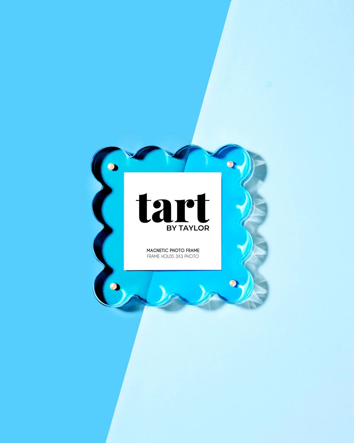 Tart Neon Blue Mini Acrylic Picture Frame