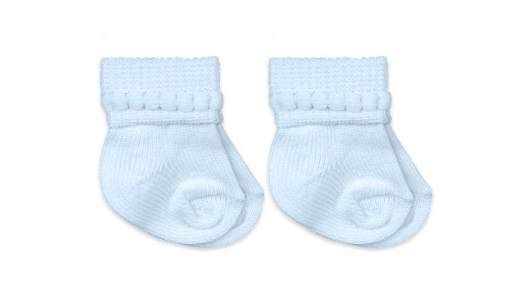 Jefferies Sock Blue - bootie 2 pk