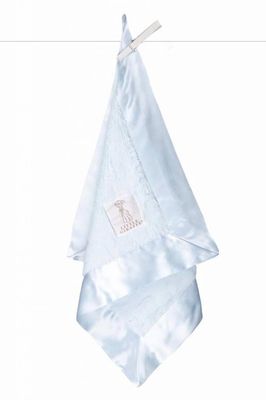 Little Giraffe Blue Luxe Blanky