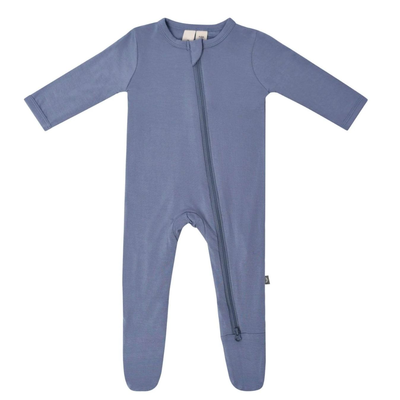 Kyte Zippered Footie- Slate