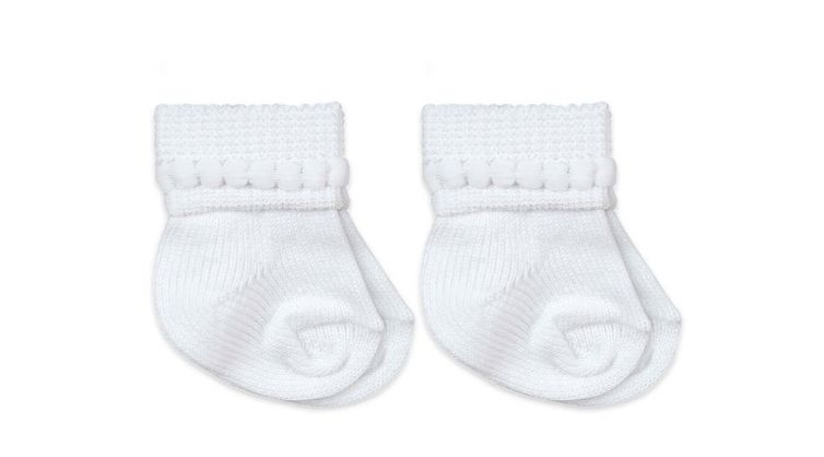 Jefferies Sock White - bootie 2pk