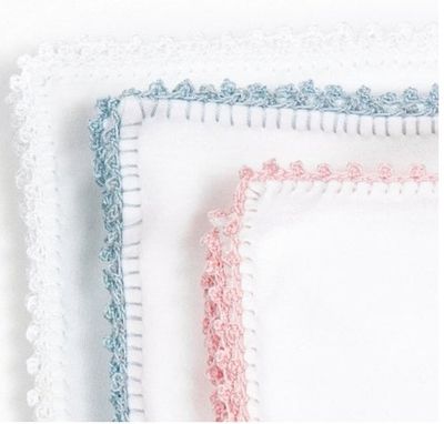 Pixie Lily White  Jersey Blanket
