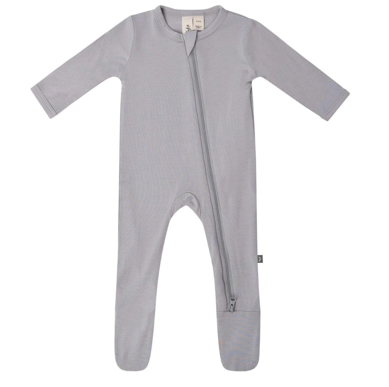 Kyte Zippered Footie- Storm