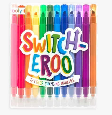 Ooly Switcheroo Color Changing Markers Set of 12