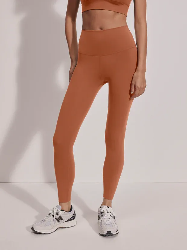 Varley Freesoft High Rise Legging 25&quot;- Mocha Biscuit