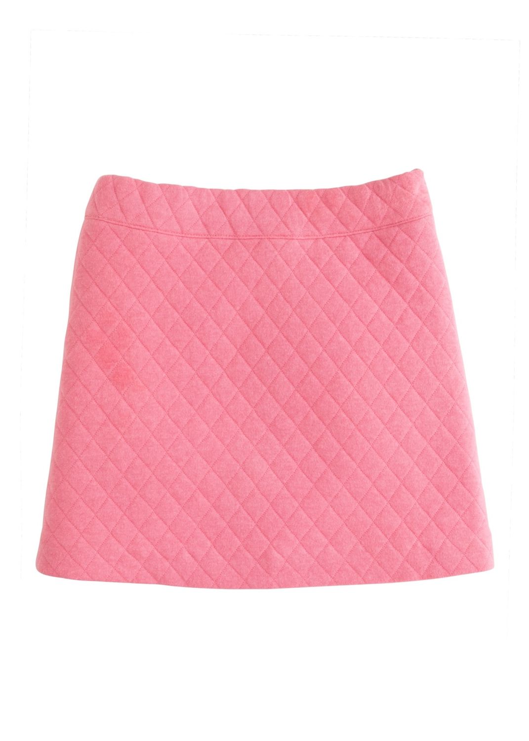 Quilted Mini Skirt-Rose 