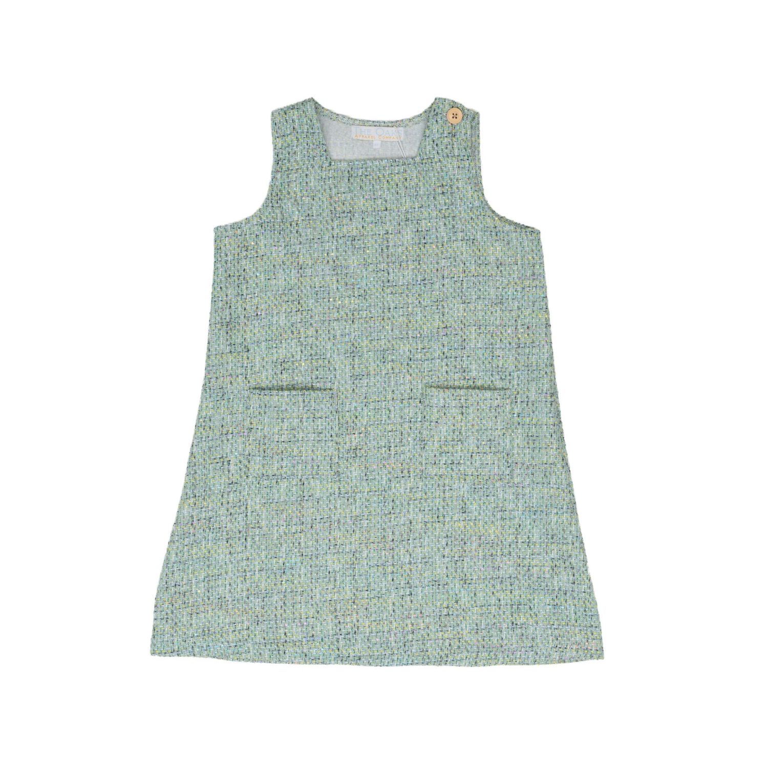 TOA Jillian Jumper- Green Tweed