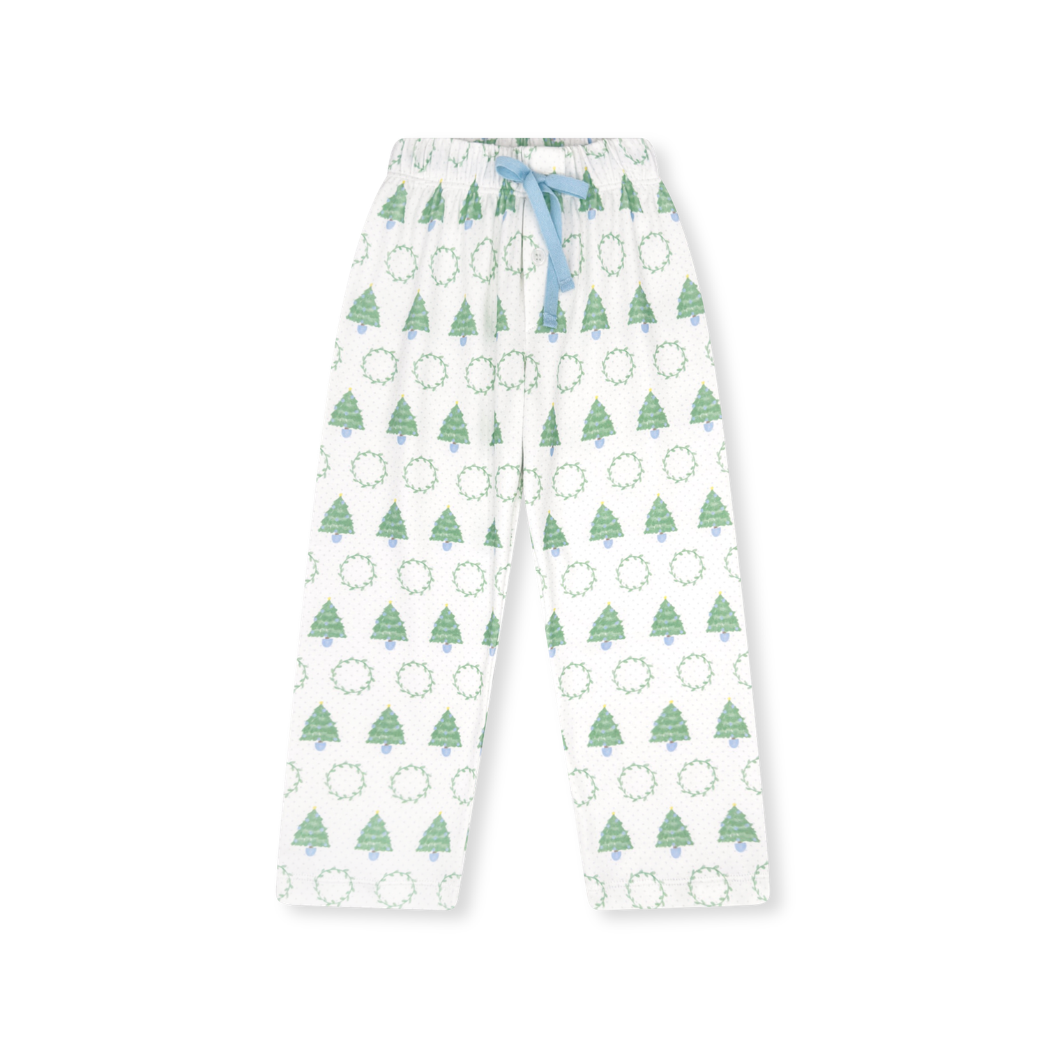 Tommy PJ Pant Christmas Tree-Blue